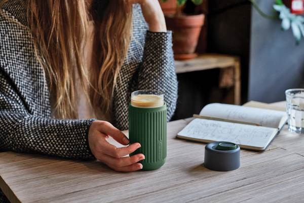 Obrázky: Cestovný pohár Black+Blum, 340 ml, zelený, Obrázok 6