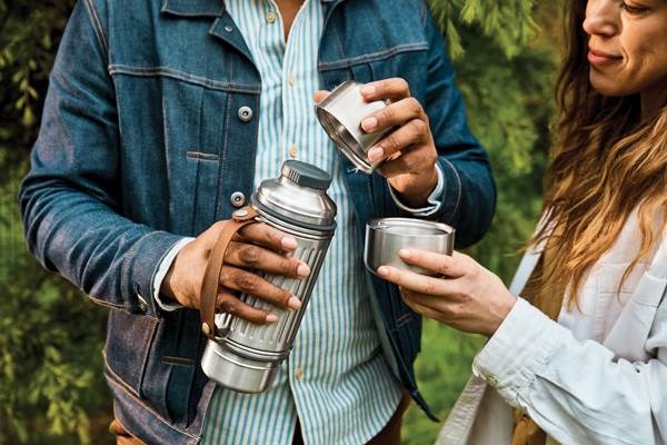 Obrázky: Black+Blum 1L Explorer Duo termoska, sivá, Obrázok 13