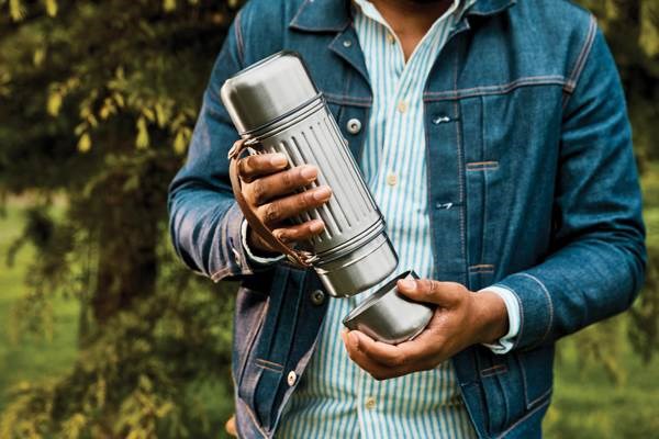 Obrázky: Black+Blum 1L Explorer Duo termoska, sivá, Obrázok 14