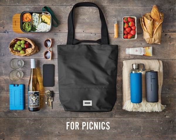 Obrázky: Black+Blum 16 l izolovaná/chladiaca taška,čierna, Obrázok 19