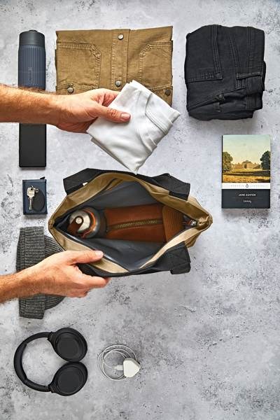 Obrázky: Black+Blum 16 l izolovaná/chladiaca taška, béžová, Obrázok 22