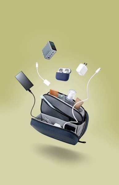 Obrázky: All-in-one cestovné puzdro od XD Design, modré, Obrázok 23