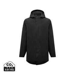 Obrázky: Unisex parka-rec.polyester IQONIQ,čierna, XL