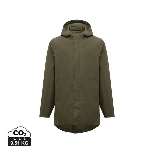 Obrázky: Unisex parka-rec.polyester IQONIQ, khaki, XL