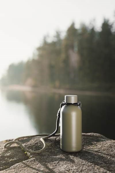 Obrázky: Nerezová fľaša VINGA od RCS, 400 ml, zelená, Obrázok 5