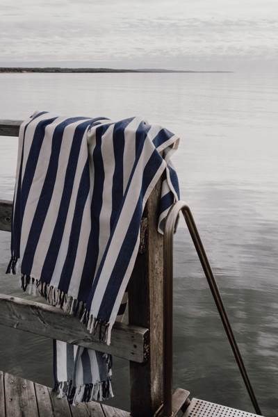 Obrázky: Rodinná osuška VINGA z GRS, modrá, Obrázok 4