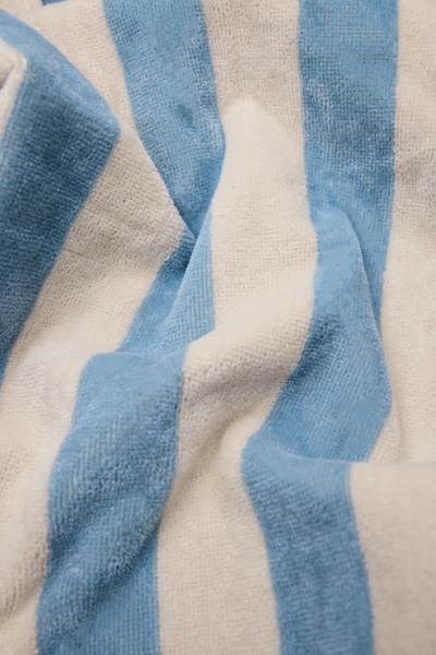 Obrázky: Recyklovaná plážová osuška VINGA, svetlomodrá, Obrázok 6