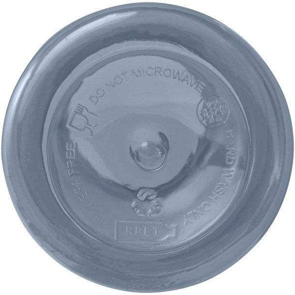 Obrázky: Tm. modrá fľaša 400ml s karabínou z RCS plastu, Obrázok 2