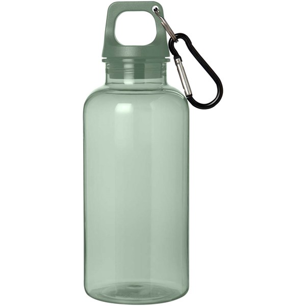 Obrázky: Tm. zelená fľaša 400ml s karabínou z RCS plastu, Obrázok 3