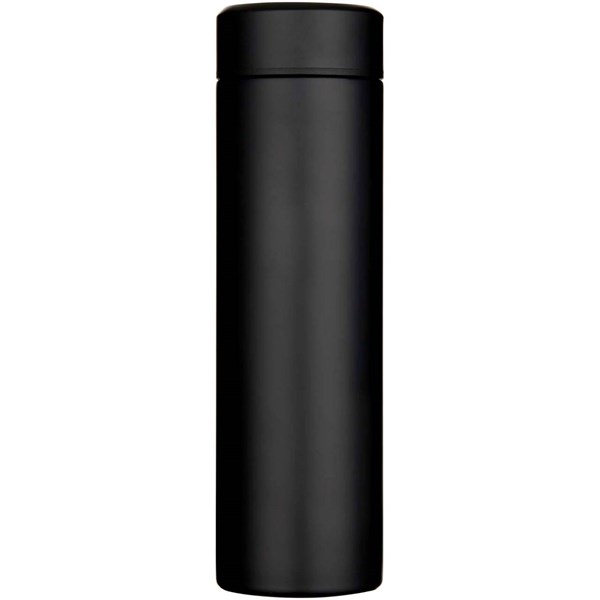 Obrázky: Dvojst. nerez fľaša 450ml, čajové sitko, čierna, Obrázok 4