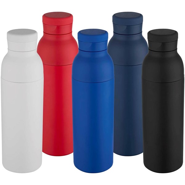 Obrázky: Nerez RCS fľaša 650ml, vákuová izolácia, červená, Obrázok 7