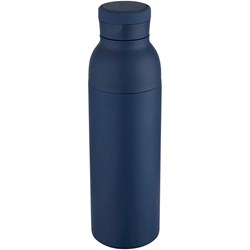 Obrázky: Nerez RCS fľaša 650ml, vákuová izolácia, tm. modrá