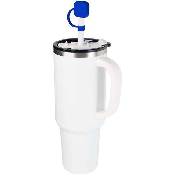 Obrázky: Silikónový kryt na slamku, str.modrá