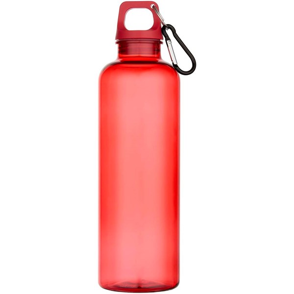 Obrázky: Transp. fľaša 750ml, recykl. RCS plast, červená, Obrázok 4