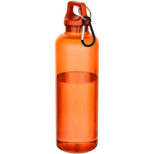 Obrázky: Transp. fľaša 750ml, recykl. RCS plast, oranžová