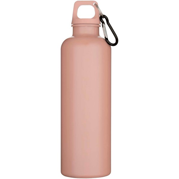 Obrázky: Fľaša 750ml,recykl. RCS plast, karabína, ružová, Obrázok 3