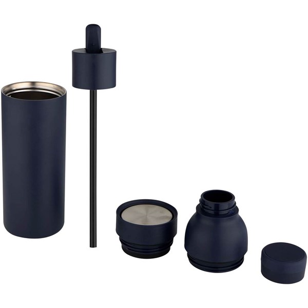 Obrázky: Dvojstenná rec. 650ml nerez fľaša so sadou viečok, Obrázok 5