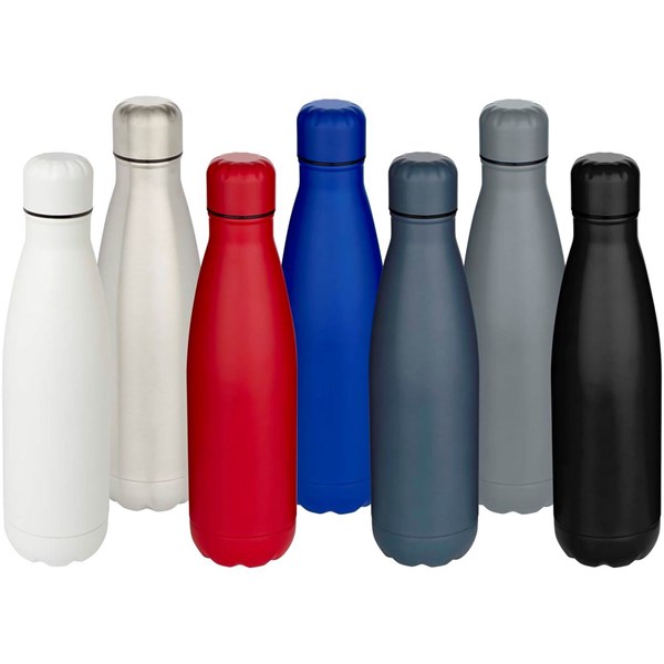 Obrázky: Jednostenná recykl. nerez 750ml fľaša, tm. modrá, Obrázok 5