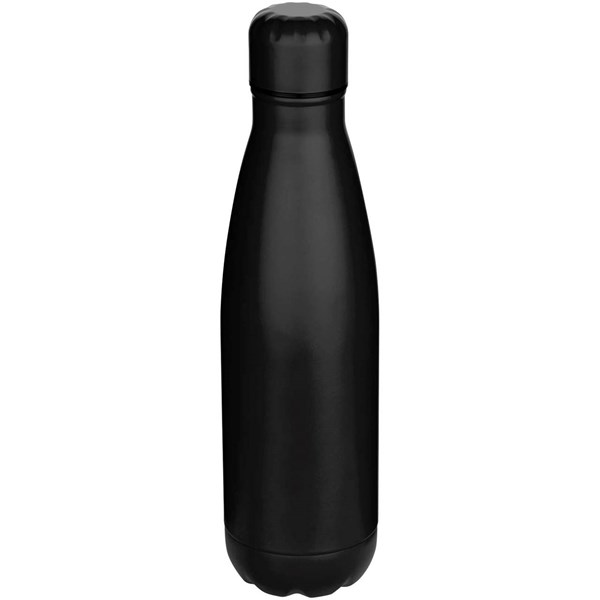 Obrázky: Jednostenná recykl. nerez 750ml fľaša, čierna