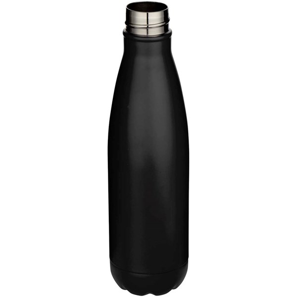Obrázky: Jednostenná recykl. nerez 750ml fľaša, čierna, Obrázok 3