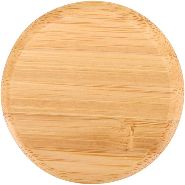 Obrázky: Jednostenná borosilik. fľaša 650ml-bambus. viečko, Obrázok 4