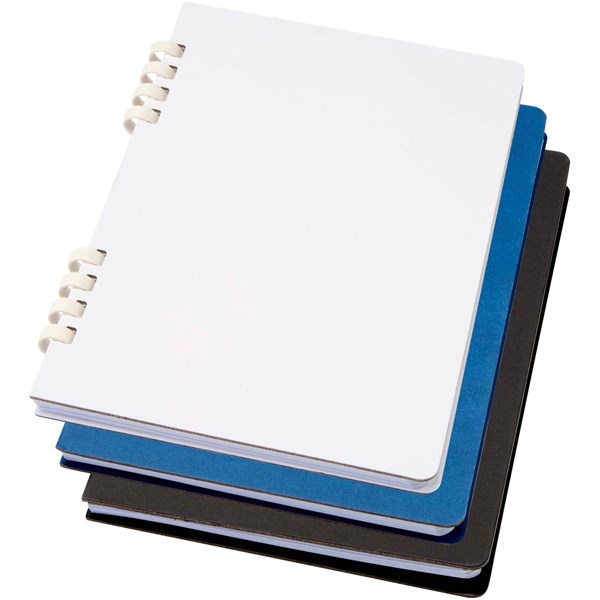 Obrázky: Pozn. blok A5 s krúžk. väzbou z rec. RCS, biela, Obrázok 5