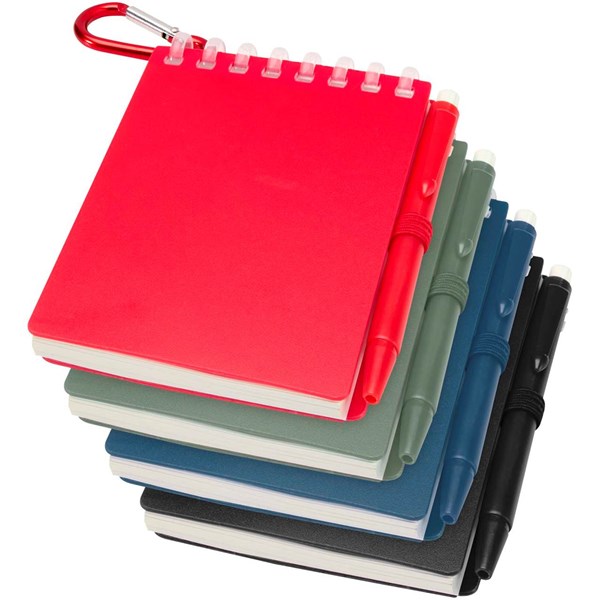 Obrázky: Pozn. blok s karabínou a rec. perom ČN, modrá, Obrázok 9