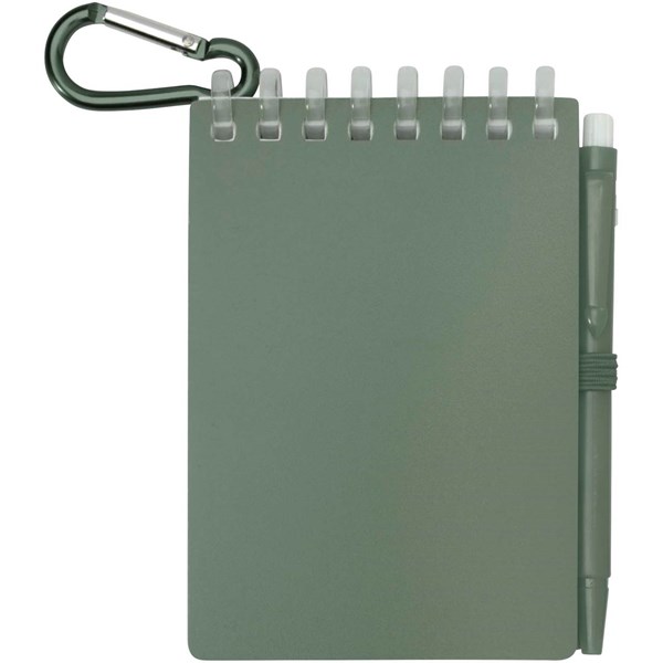 Obrázky: Pozn. blok s karabínou a rec. perom ČN, zelená, Obrázok 7