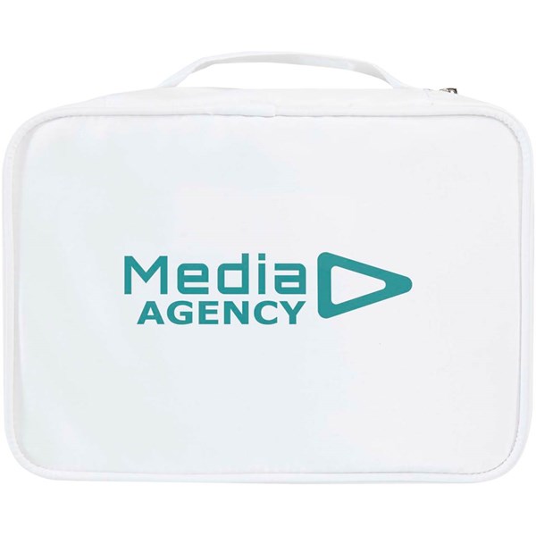 Obrázky: Biely organizér na kozmetiku z GRS RPET, Obrázok 3