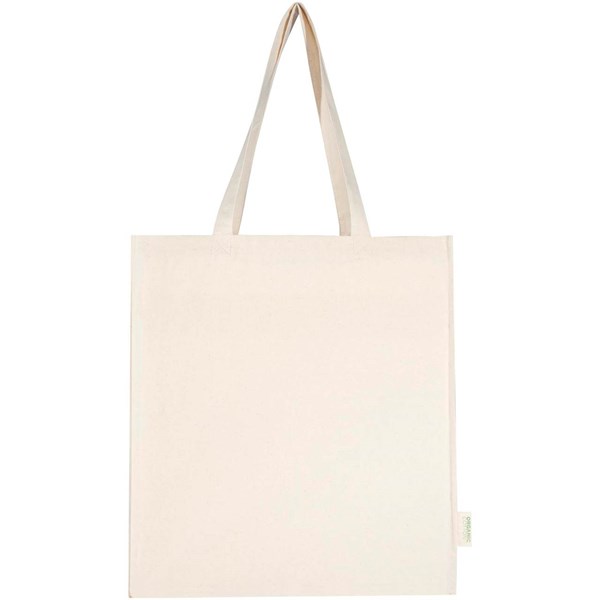 Obrázky: Nákupná taška 180g OCS s bočným klinom, prírodná, Obrázok 5