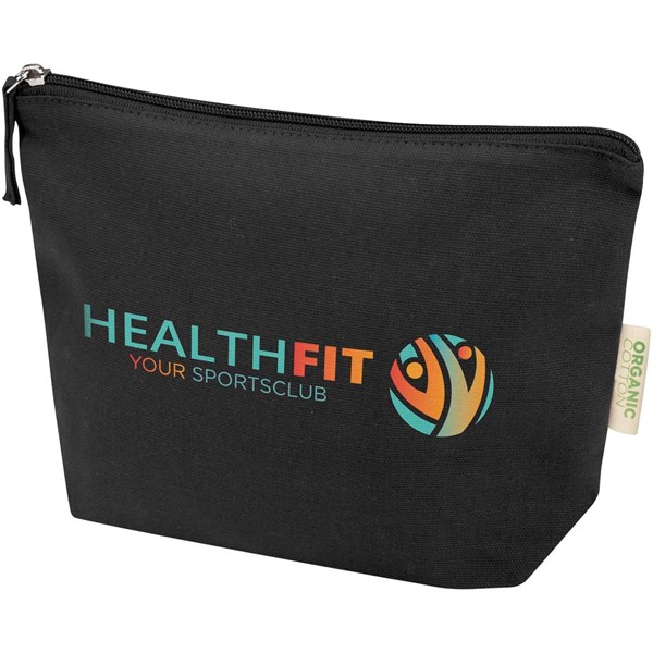 Obrázky: Toal. taška 1l, 180g z organ. bavlny OCS, čierna, Obrázok 3