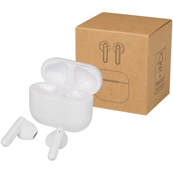 Obrázky: Biele bezdrôt. slúchadlá True Wireless Bluetooth®