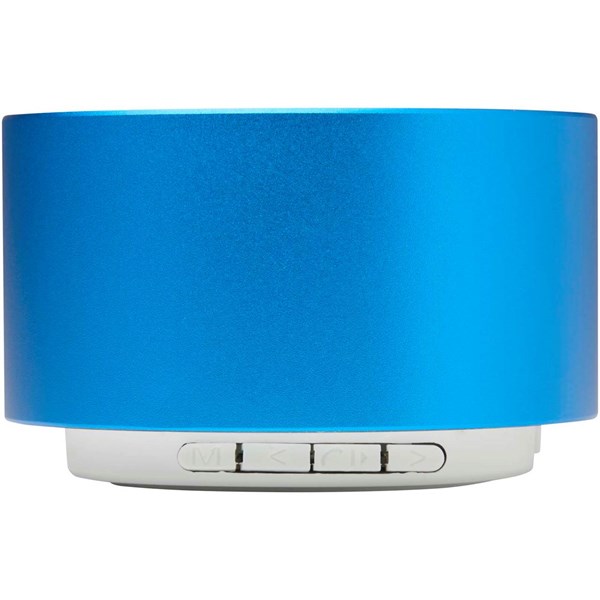Obrázky: Modrý 3W Bluetooth® reproduktor z rec. hliníku, Obrázok 5