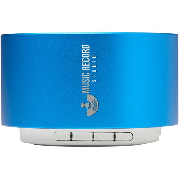 Obrázky: Modrý 3W Bluetooth® reproduktor z rec. hliníku, Obrázok 6