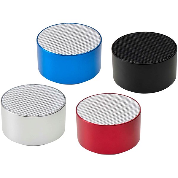 Obrázky: Čierny 3W Bluetooth® reproduktor z rec. hliníku, Obrázok 8