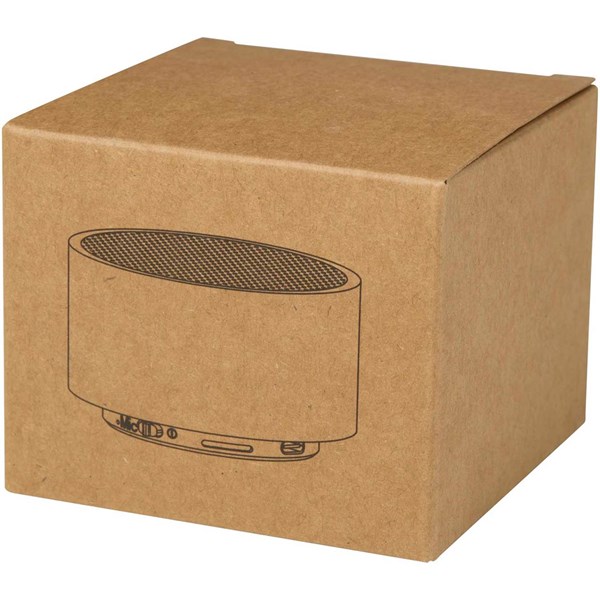 Obrázky: Čierny 3W Bluetooth® reproduktor z rec. hliníku, Obrázok 9