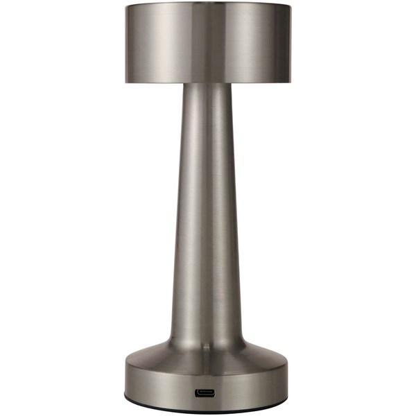 Obrázky: Dobíjacia stmiev. lampa 3 režimy svietenia,strieb., Obrázok 2