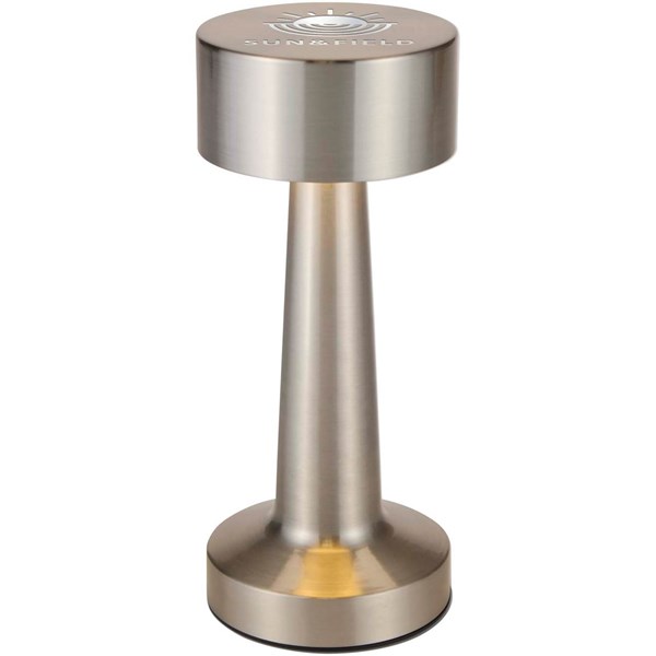 Obrázky: Dobíjacia stmiev. lampa 3 režimy svietenia,strieb., Obrázok 4