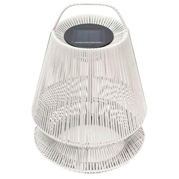 Obrázky: Solárna lampa,tienidlo z rec. mat., svetlošedé, Obrázok 5