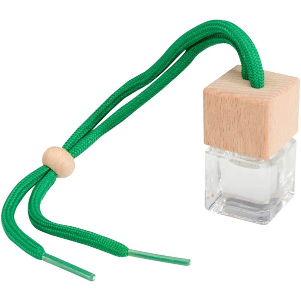 Obrázky: Osviežovač vzduchu do auta 8ml, zelená šnúrka