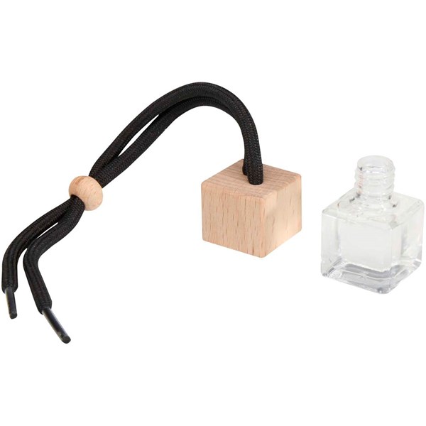 Obrázky: Osviežovač vzduchu do auta 8ml, čierna šnúrka, Obrázok 2