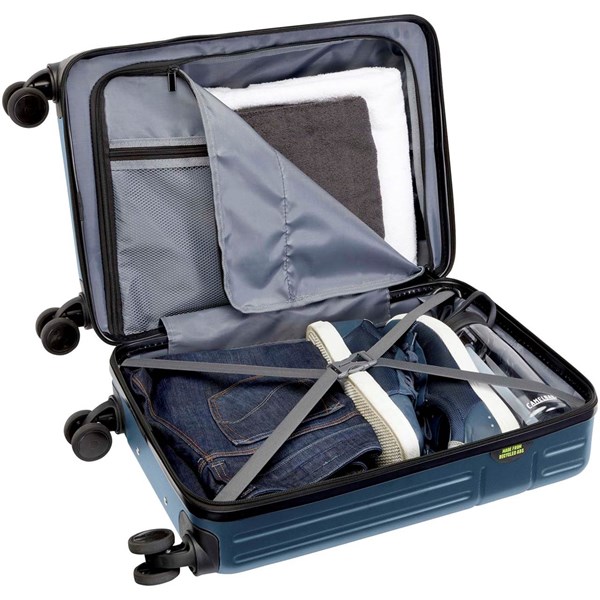 Obrázky: Palubný kufor 40L, tmavomodrá, Obrázok 5