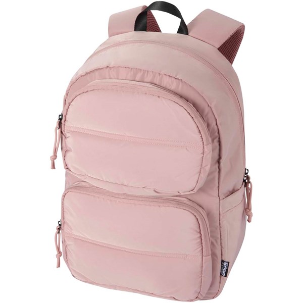 Obrázky: Ružový ruksak na notebook 15,6″ z rec.GRS, 18L