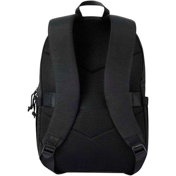 Obrázky: Čierny ruksak na notebook 15,6″ z rec.GRS, 18L, Obrázok 2