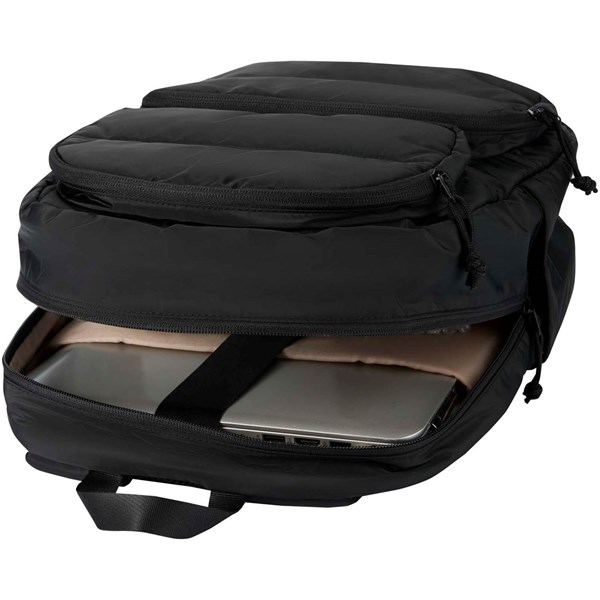 Obrázky: Čierny ruksak na notebook 15,6″ z rec.GRS, 18L, Obrázok 5