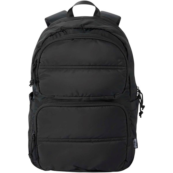 Obrázky: Čierny ruksak na notebook 15,6″ z rec.GRS, 18L, Obrázok 6