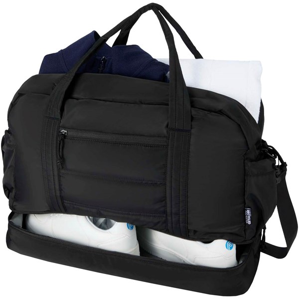 Obrázky: Čierna šport.taška z rec.GRS,izolované dno, 30L, Obrázok 6