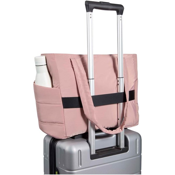 Obrázky: Ružová taška na notebook 15,6″ z rec.GRS, 18L, Obrázok 4