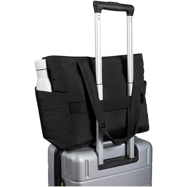 Obrázky: Čierna taška na notebook 15,6″ z rec.GRS, 18L, Obrázok 4