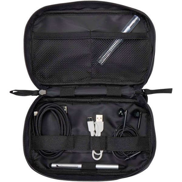 Obrázky: Čierny organizér na káble a elektroniku, Obrázok 4